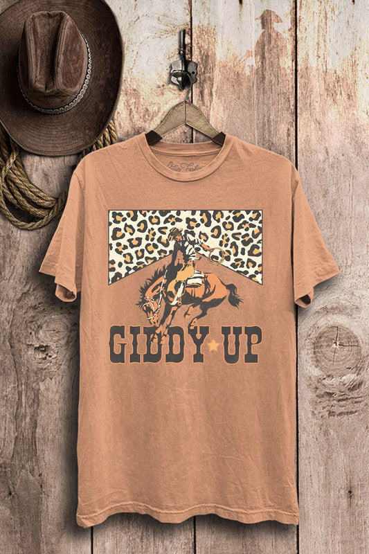 
                      
                        Giddy Up Graphic Top
                      
                    