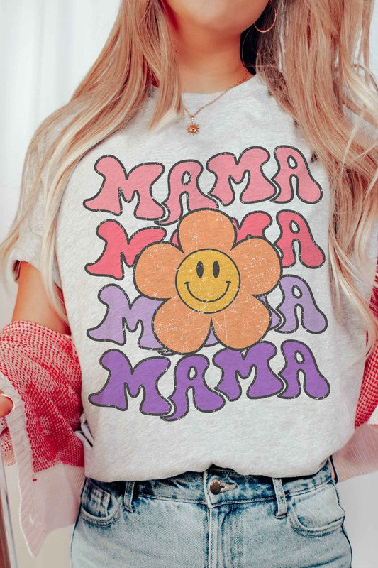 
                      
                        DAISY MAMA REPEAT GRAPHIC TEE
                      
                    