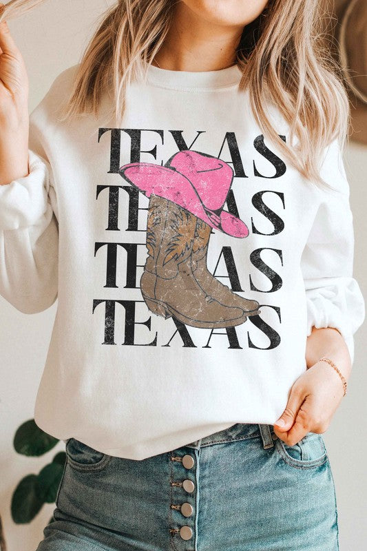 
                      
                        TEXAS GRAPHIC SWEATSHIRT
                      
                    