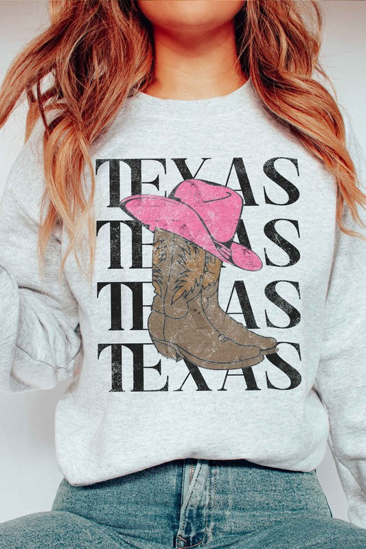 
                      
                        TEXAS GRAPHIC SWEATSHIRT
                      
                    