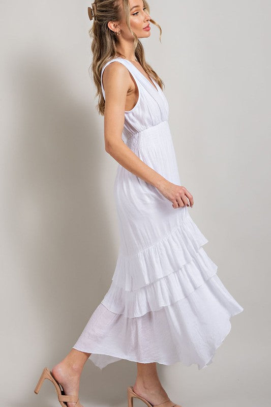 
                      
                        Vanessa Ruffle Maxi Dress
                      
                    