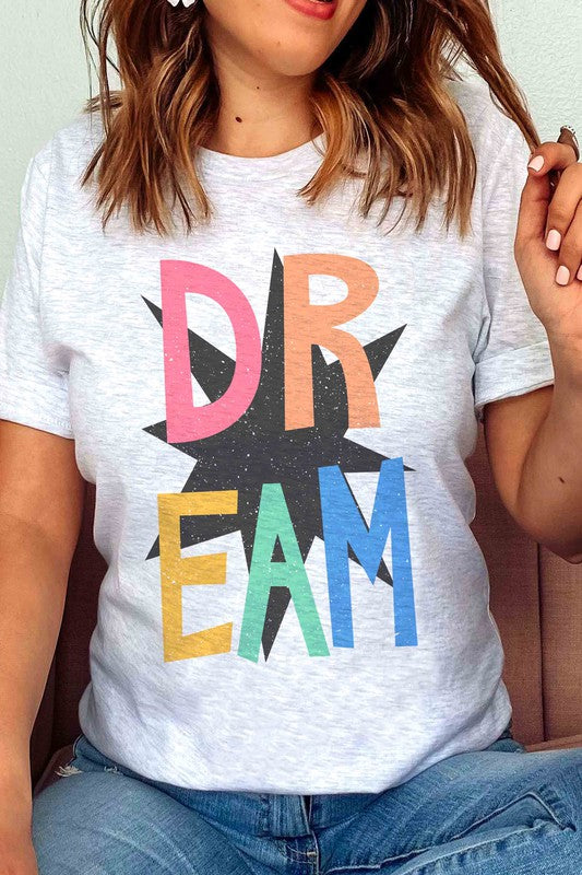 
                      
                        DREAM GRAPHIC TEE
                      
                    