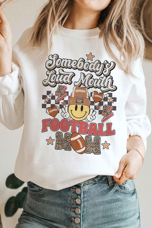 
                      
                        Somebody's Loudmouth Football Mom Sweatshirt
                      
                    