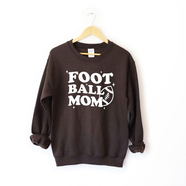 Football Mom Stars Graphic Sweatshirt