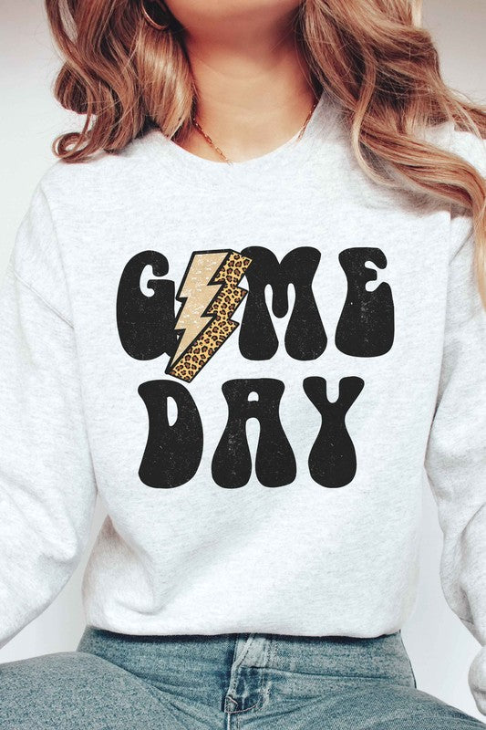 
                      
                        Leopard Lightening Game Day Graphic Sweatshirt
                      
                    