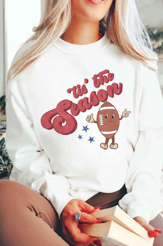 Tis' The Season Football Sweatshirt