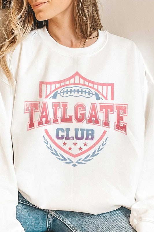 Football Tailgate Club Graphic Sweatshirt