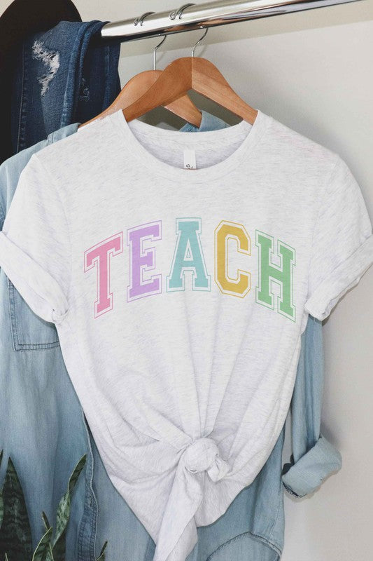 
                      
                        TEACH GRAPHIC TEE
                      
                    