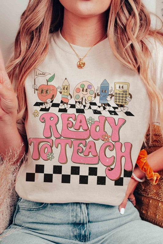 READY TO TEACH GRAPHIC TEE