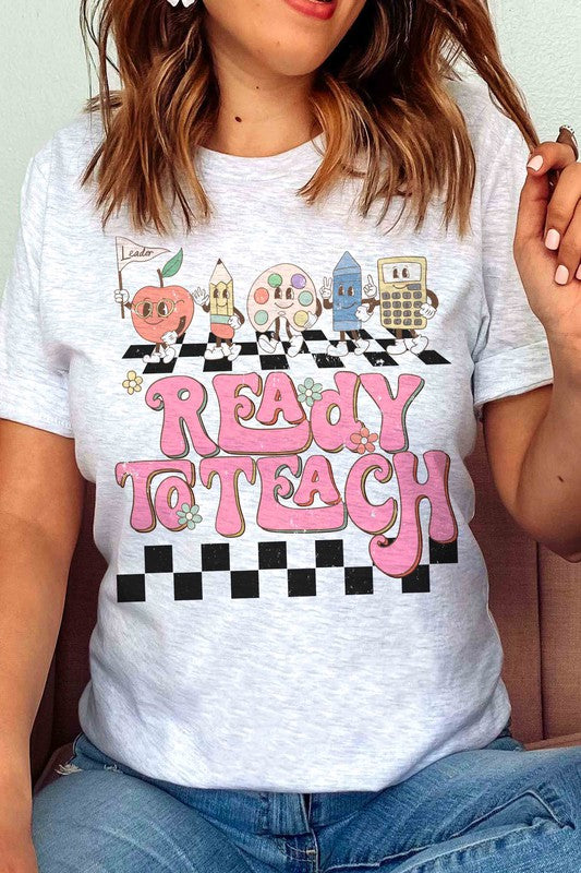 
                      
                        READY TO TEACH GRAPHIC TEE
                      
                    