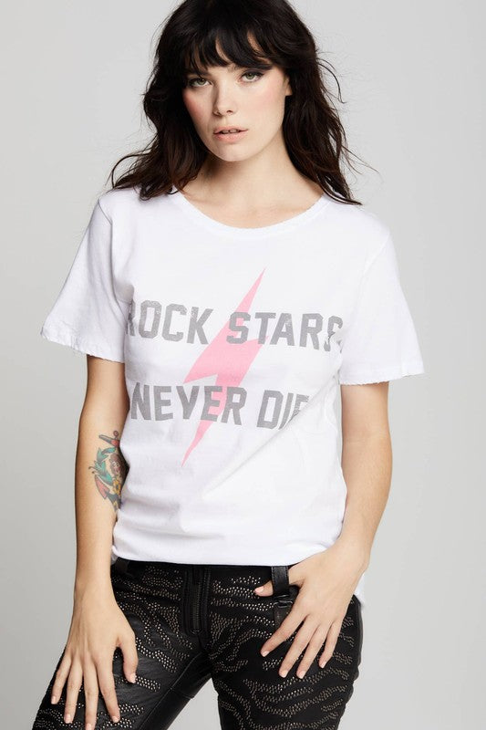 
                      
                        302272 - Rock Stars Never Die Boyfriend Tee
                      
                    