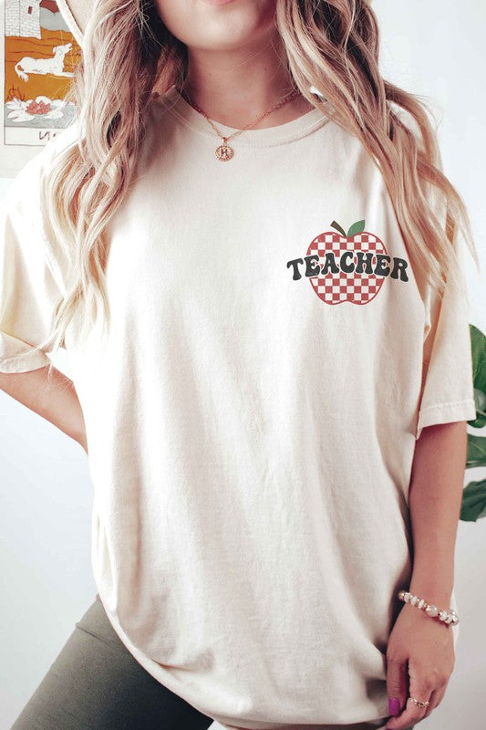 POCKET APPLE TEACHER GRAPHIC TEE