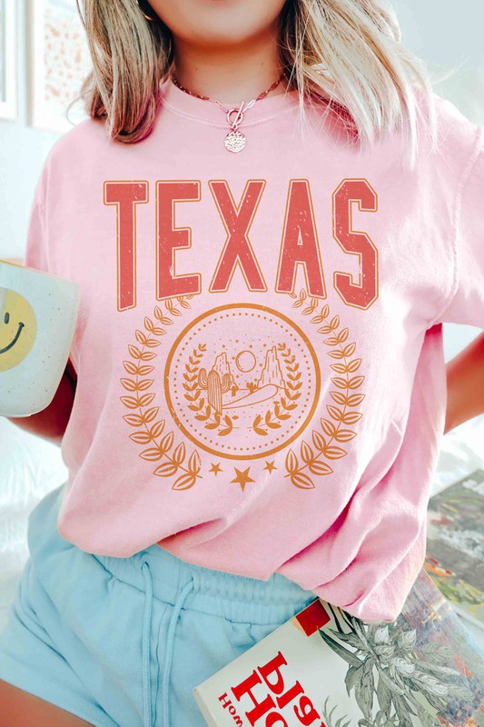 
                      
                        TEXAS STATE WREATH GRAPHIC TEE
                      
                    