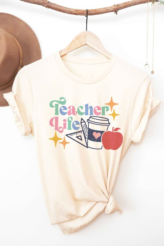 
                      
                        TEACHER LIFE Graphic Tee
                      
                    