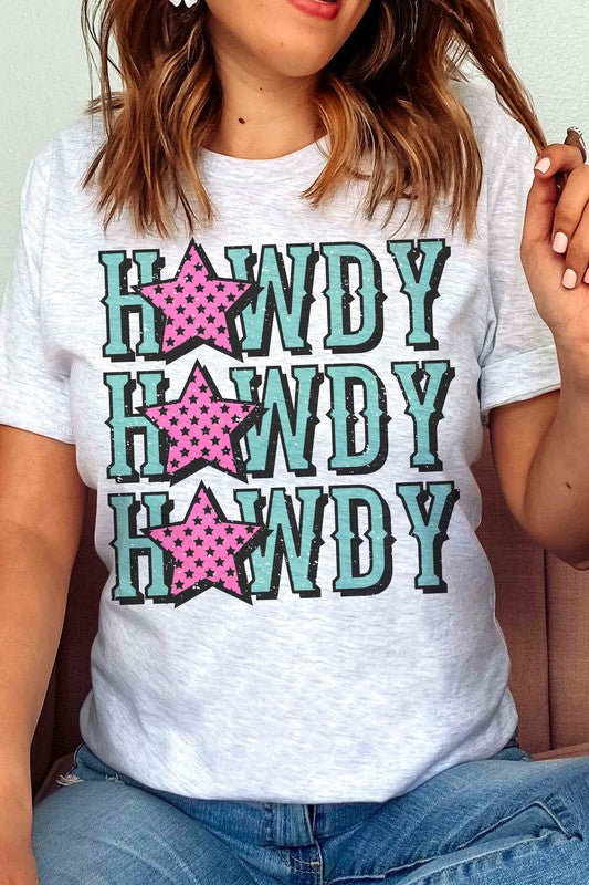 
                      
                        HOWDY STARS REPEAT GRAPHIC TEE
                      
                    