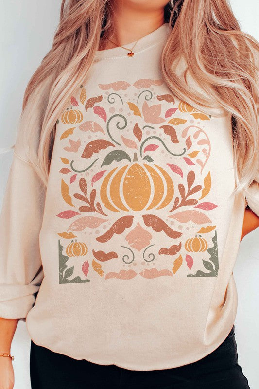 
                      
                        FALL VIBES PUMPKIN GRAPHIC SWEATSHIRT
                      
                    