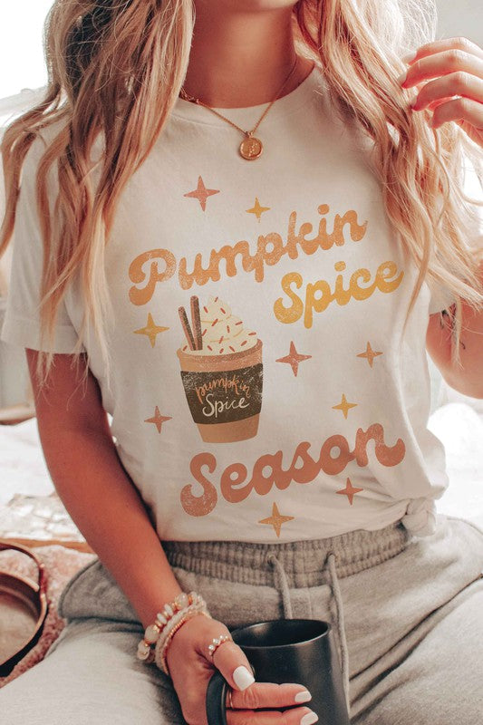 
                      
                        PUMPKIN SPICE SEASON GRAPHIC TEE
                      
                    