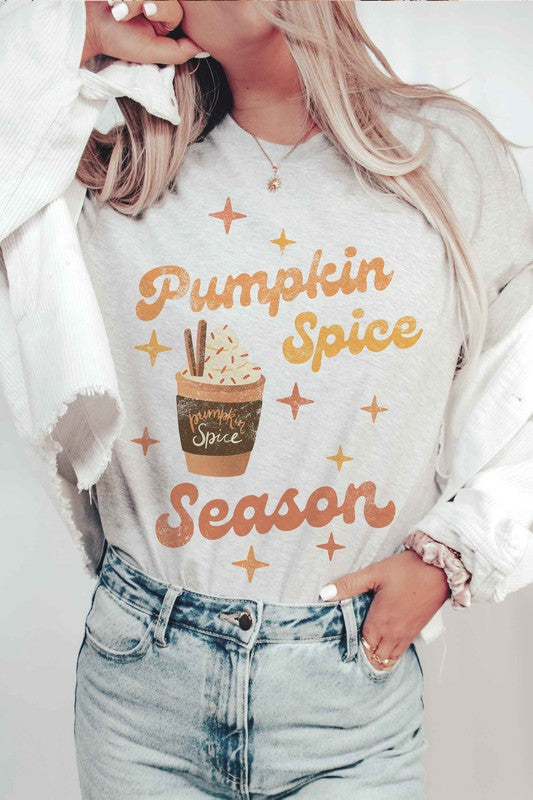 
                      
                        PUMPKIN SPICE SEASON GRAPHIC TEE
                      
                    