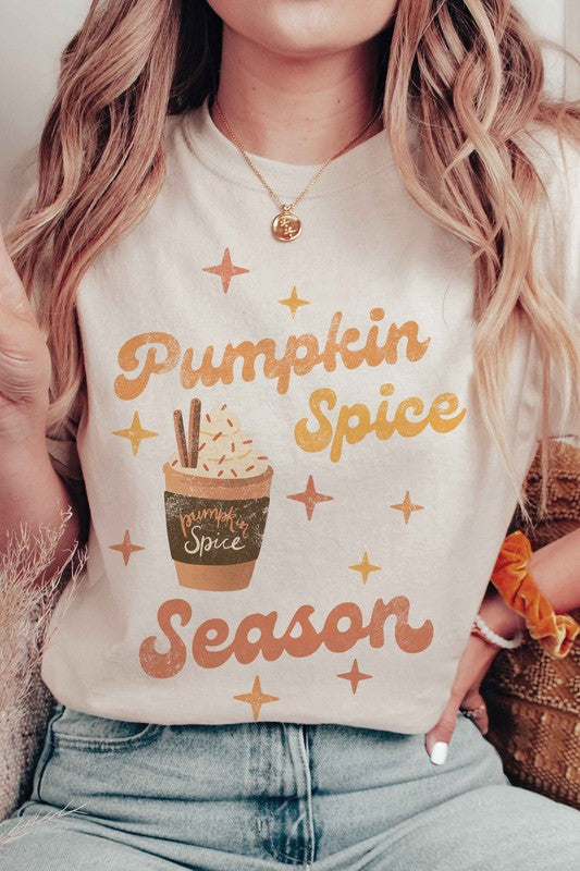 PUMPKIN SPICE SEASON GRAPHIC TEE