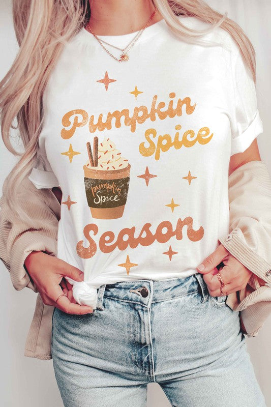 PUMPKIN SPICE SEASON GRAPHIC TEE