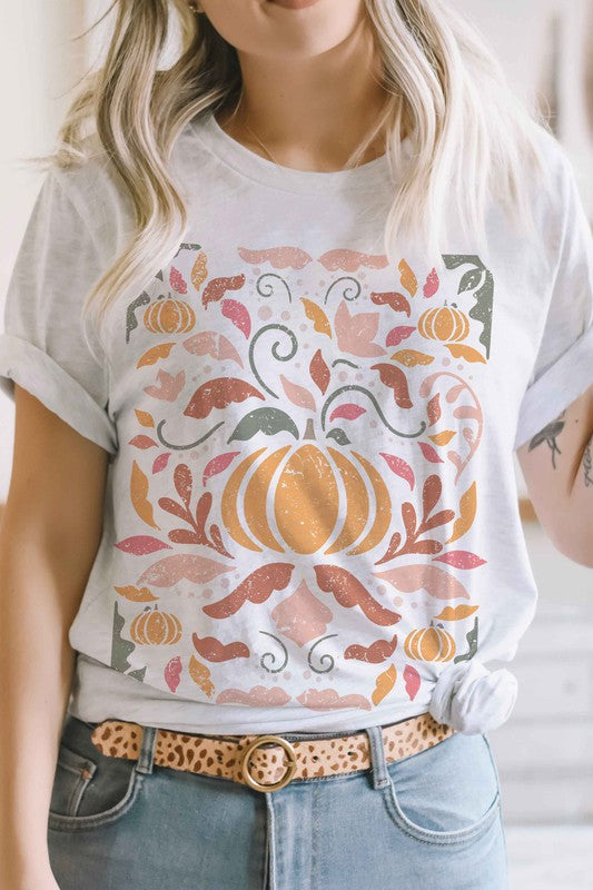 
                      
                        FALL VIBES PUMPKIN Graphic Tee
                      
                    