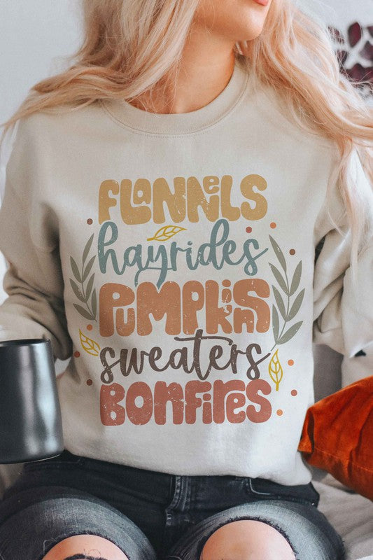 
                      
                        FALL FAVORITES GRAPHIC SWEATSHIRT
                      
                    