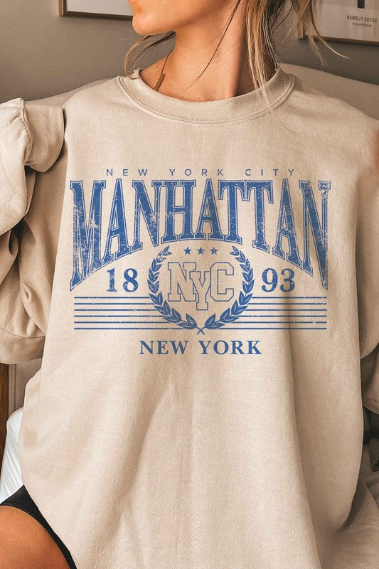 
                      
                        MANHATTAN NYC 1893 Graphic Sweatshirt
                      
                    