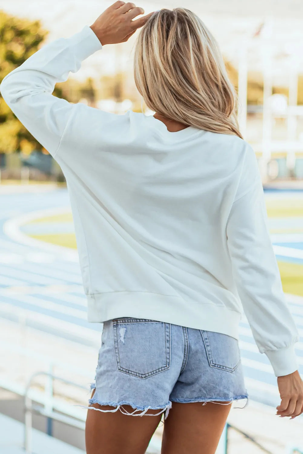 Round Neck Long Sleeve Gameday Sweatshirt