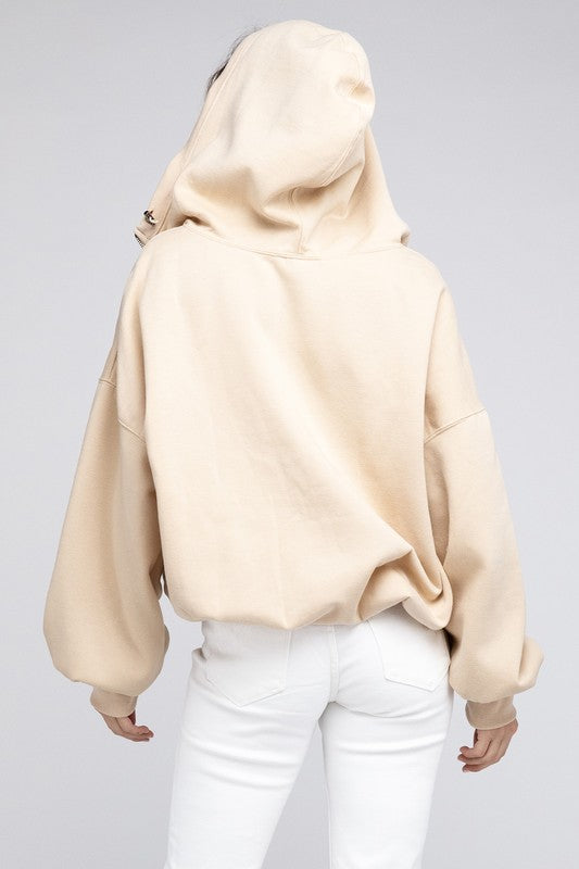 
                      
                        Stitch Detailed Elastic Hem Hoodie
                      
                    