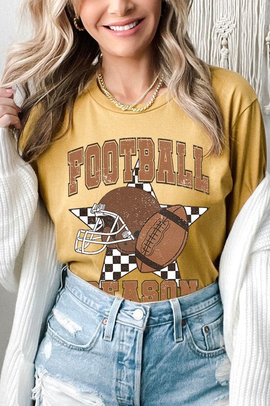 
                      
                        Football Star Graphic T-shirt
                      
                    