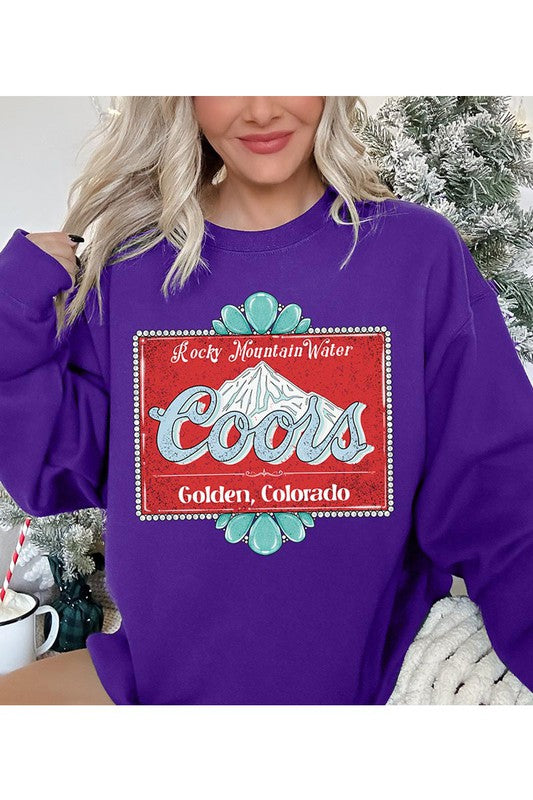 
                      
                        Turquoise Coors Sweatshirt
                      
                    