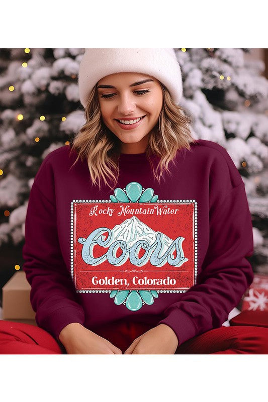 
                      
                        Turquoise Coors Sweatshirt
                      
                    