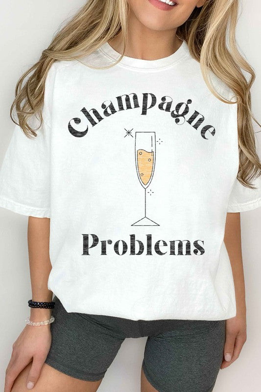 
                      
                        CHAMPAGNE PROBLEMS GRAPHIC TEE
                      
                    