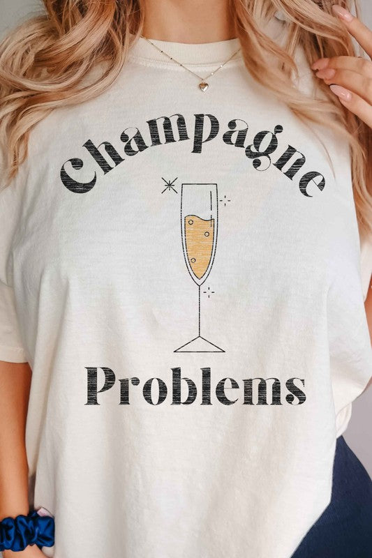 
                      
                        CHAMPAGNE PROBLEMS GRAPHIC TEE
                      
                    