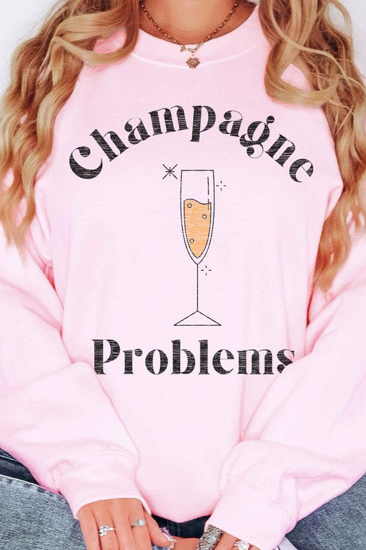 
                      
                        CHAMPAGNE PROBLEMS OVERSIZED SWEATSHIRT
                      
                    