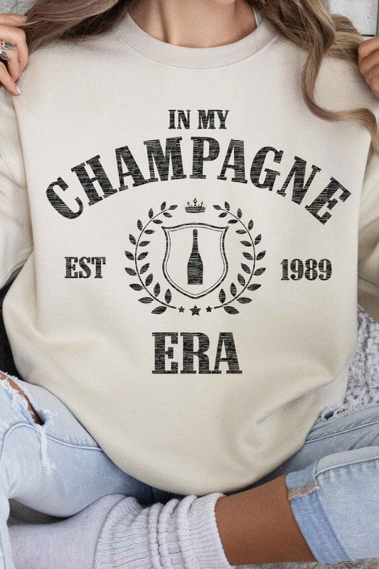 
                      
                        IN MY CHAMPAGNE ERA GRAPHIC SWEATSHIRT
                      
                    