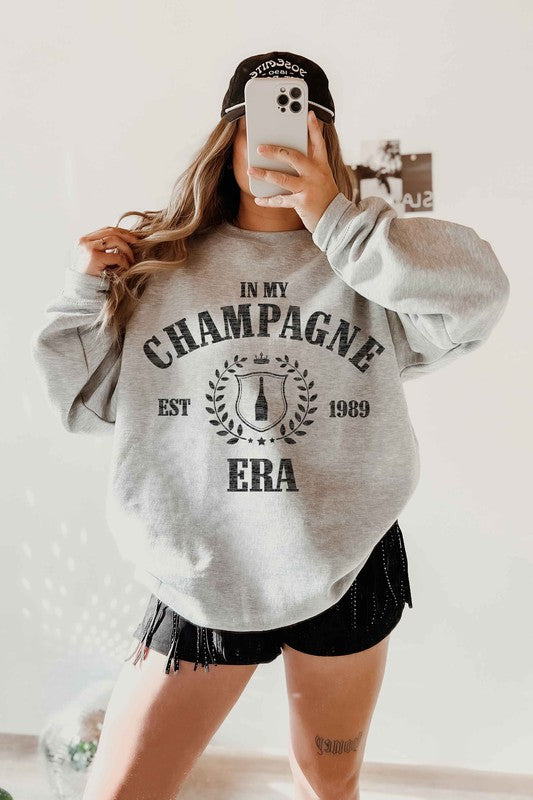 
                      
                        IN MY CHAMPAGNE ERA GRAPHIC SWEATSHIRT
                      
                    