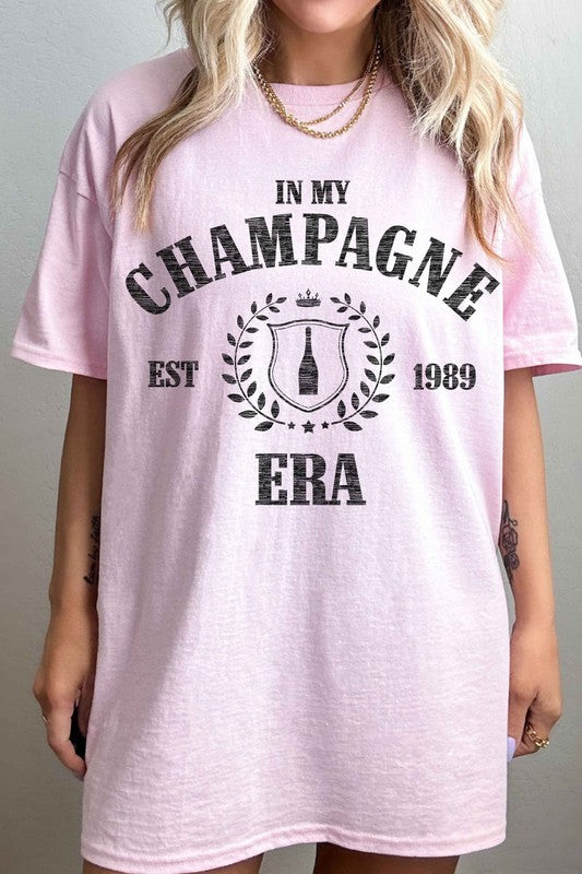 
                      
                        IN MY CHAMPAGNE ERA OVERSIZED GRAPHIC TEE
                      
                    