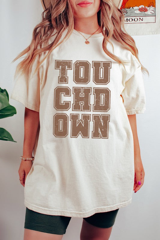 Touchdown Football Season Comfort Colors Tee