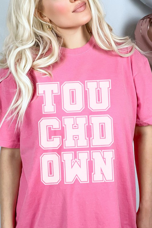 
                      
                        Touchdown Football Season Comfort Colors Tee
                      
                    