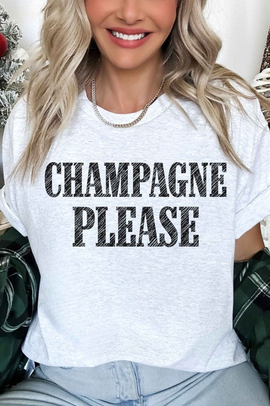 
                      
                        CHAMPAGNE PLEASE OVERSIZED TEE
                      
                    