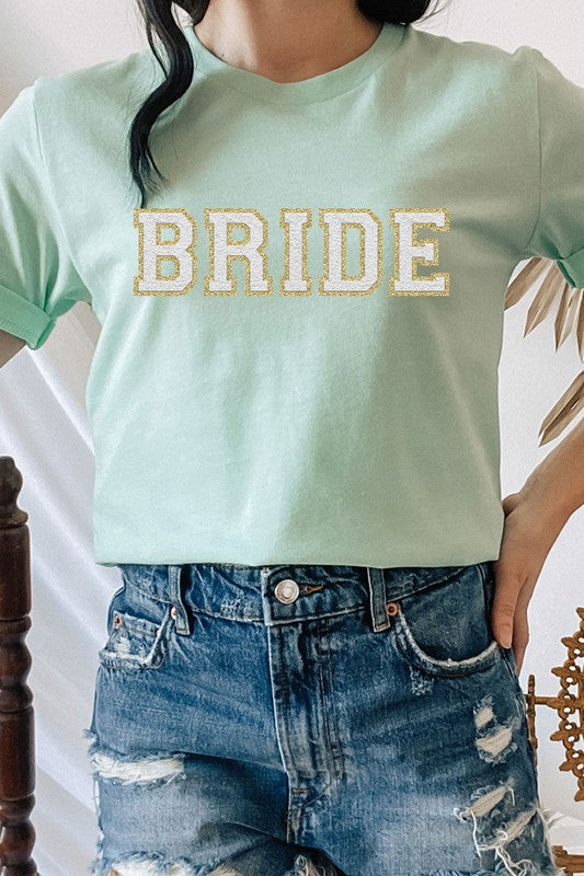 
                      
                        Bride Faux Chenille Graphic Tee
                      
                    