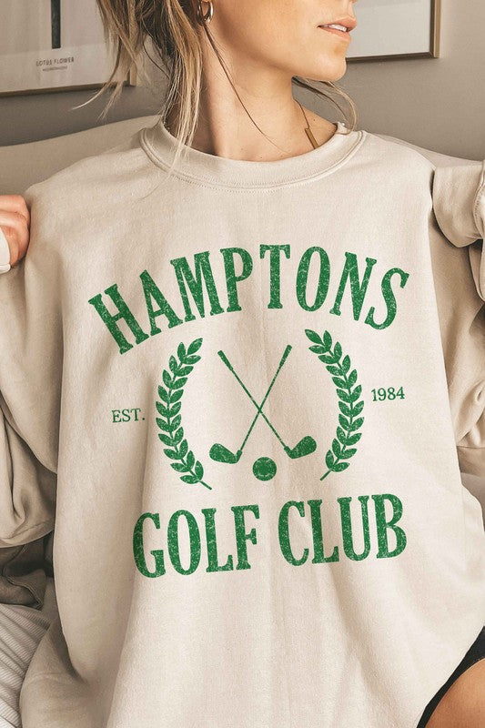 
                      
                        HAMPTONS GOLF CLUB OVERSIZED SWEATSHIRT
                      
                    