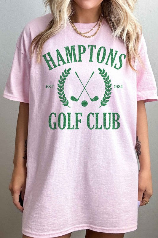 HAMPTONS GOLF CLUB OVERSIZED TEE