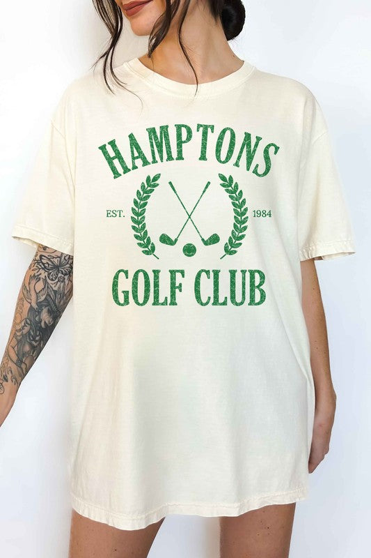 HAMPTONS GOLF CLUB OVERSIZED TEE