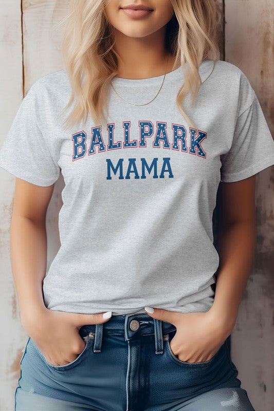 
                      
                        Ballpark MAMA, Baseball Graphic Tee
                      
                    