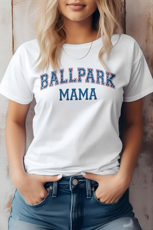 
                      
                        Ballpark MAMA, Baseball Graphic Tee
                      
                    