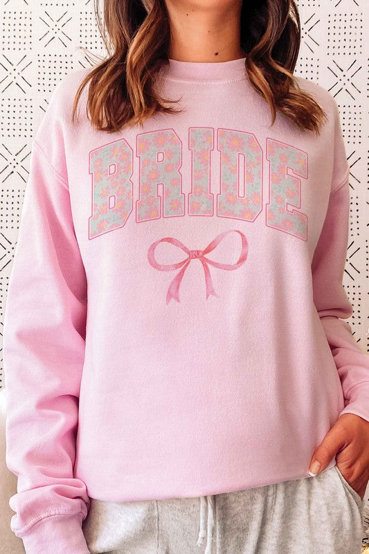 
                      
                        FLORAL BRIDE RIBBON Graphic Sweatshirt
                      
                    