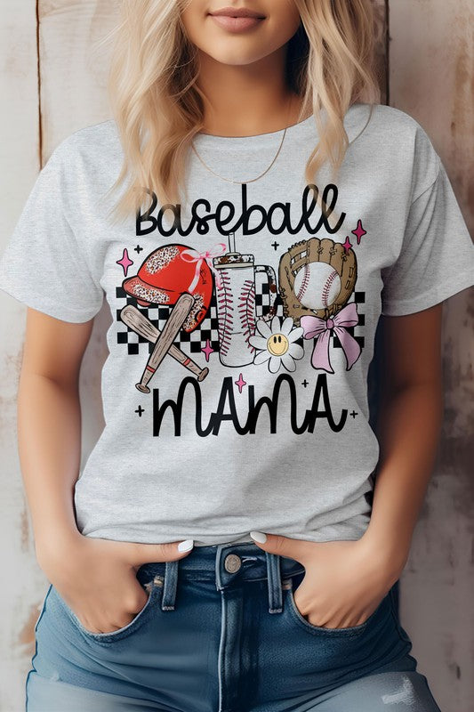 Baseball Mama Graphic Tee