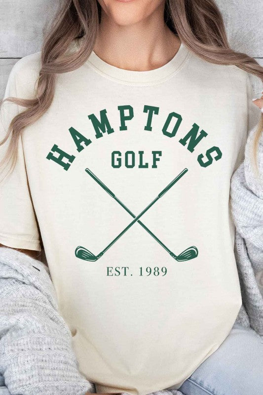 HAMPTONS GOLF 1989 OVERSIZED GRAPHIC TEE